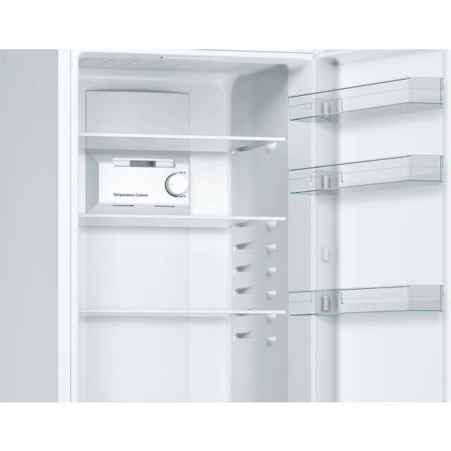 Bosch KGN36NWEAG Serie 2 186x60 NoFrost fridge freezer, MultiBox, MultiAirflow, LED light  - White