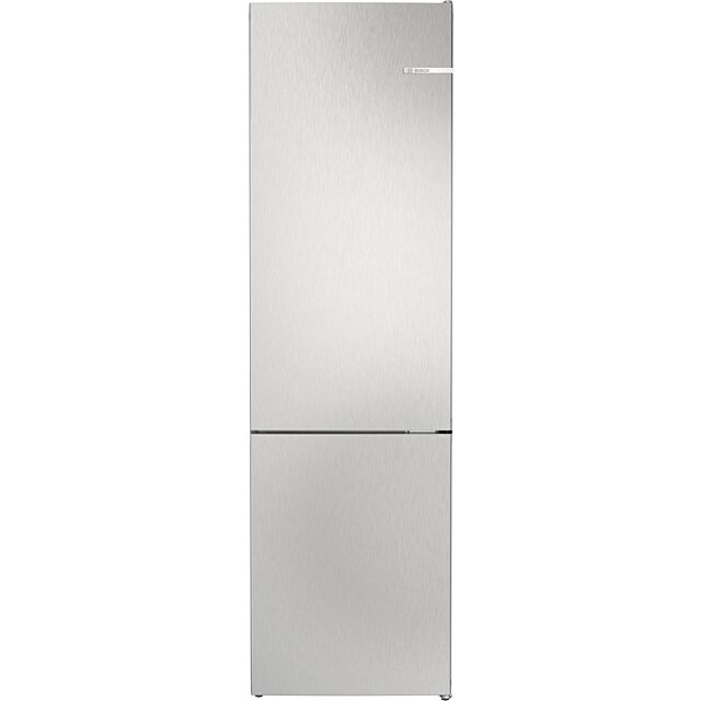Bosch KGN392LBFG Series 4, Frost Free Free-standing fridge-freezer with freezer at bottom, 203 x 60 cm, Stainless steel look