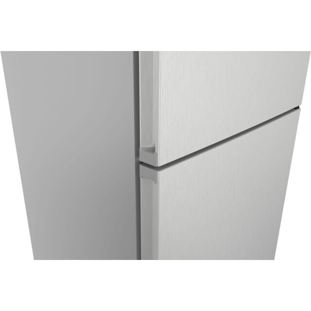 Bosch KGN392LDFG Series 4, Free-standing fridge-freezer with freezer at bottom, 203 x 60 cm, Stainless steel