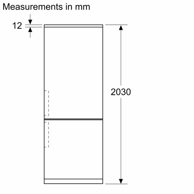 Bosch KGN392LDFG Series 4, Free-standing fridge-freezer with freezer at bottom, 203 x 60 cm, Stainless steel