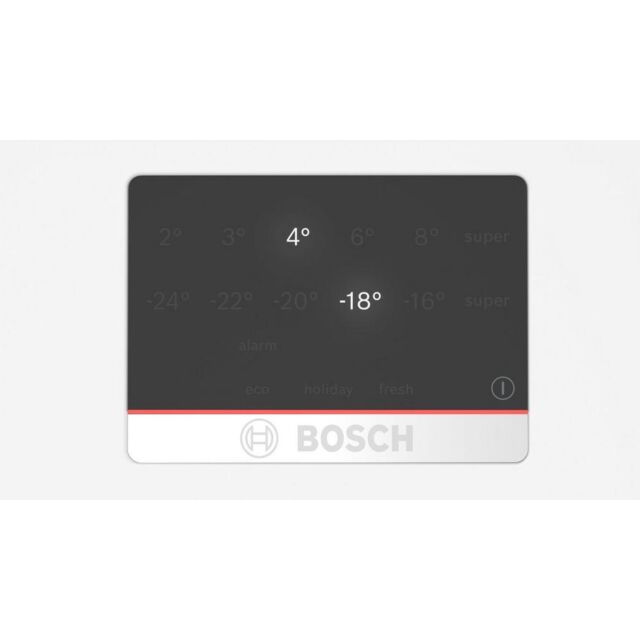 Bosch KGN39AWCTG Series 6, Frost Free Free-standing fridge-freezer with freezer at bottom, 203 x 60 cm, White