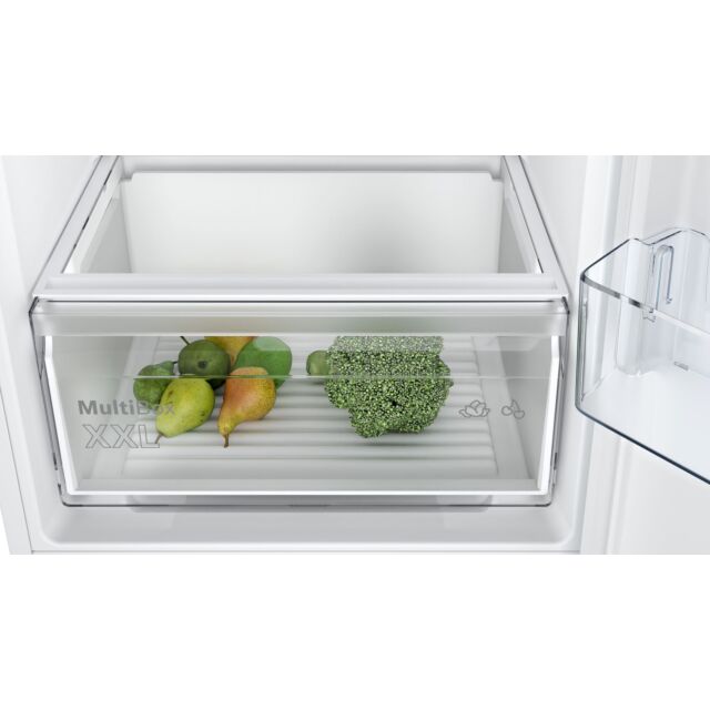 Bosch KIN85NFE0G Series 2, Built-in fridge-freezer with freezer at bottom, 177.2 x 54.1 cm, flat hinge