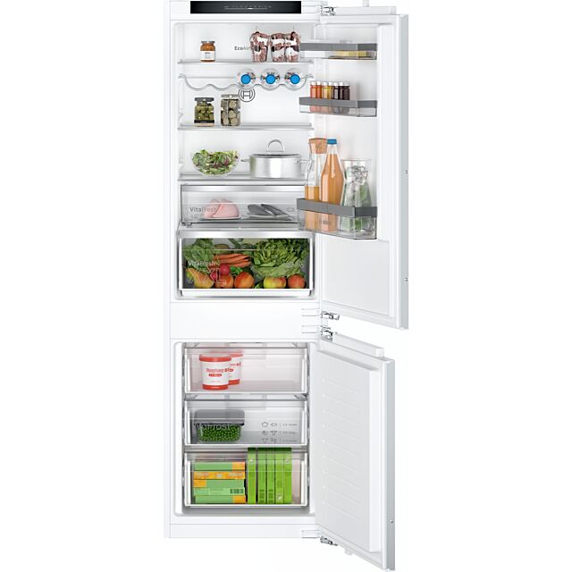 Bosch KIN86VFE0G 177X54 Nofrost Bottom Freezer, Led Light, Xxl Vitafresh Drawer, Vitafresh Chiller Drawer