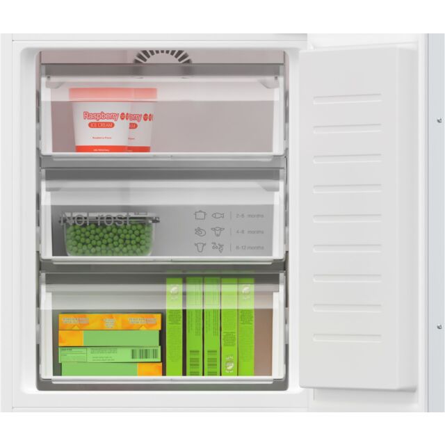 Bosch KIN86VFE0G 177X54 Nofrost Bottom Freezer, Led Light, Xxl Vitafresh Drawer, Vitafresh Chiller Drawer