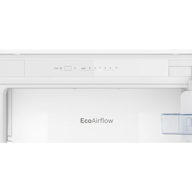 Bosch KIR41NSE0G Series 2,Series 2, Built-in fridge, 122.5 x 56 cm, sliding hinge - White