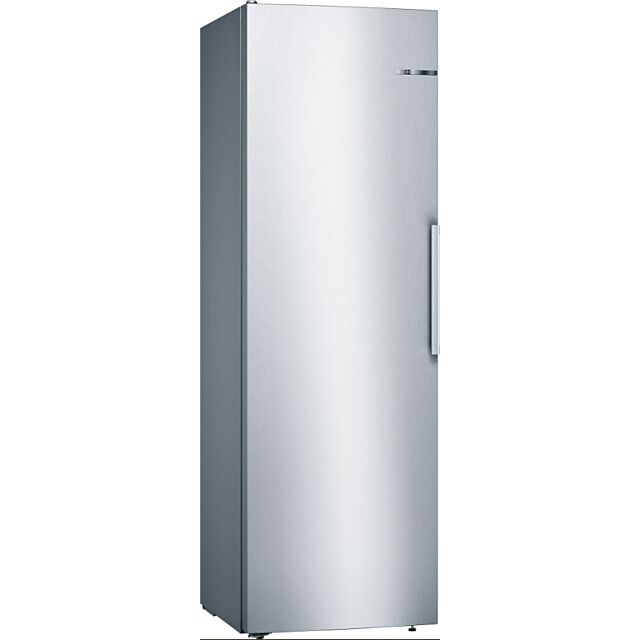 Bosch KSV36VLEP Serie 4 186x60 Upright Fridge, VitaFresh, bottle rack, LED light, 7 glass shelves, 5