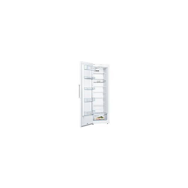 Bosch KSV36VWEPG Serie 4 186x60 Upright Fridge, VitaFresh, bottle rack, LED light, 7 glass shelves, 