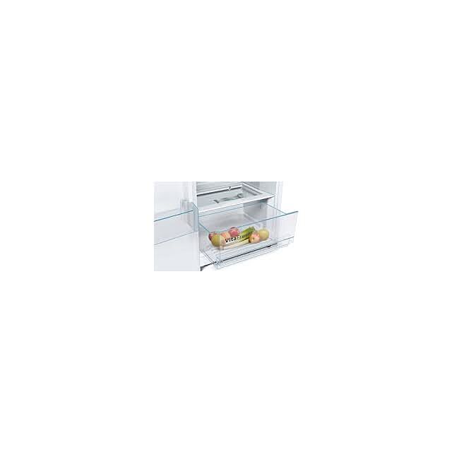 Bosch KSV36VWEPG Serie 4 186x60 Upright Fridge, VitaFresh, bottle rack, LED light, 7 glass shelves, 