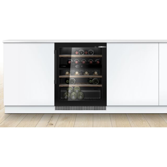Bosch KUW21AHG0G Series 6, Built-in wine cooler, 81.8 x 59.8 cm