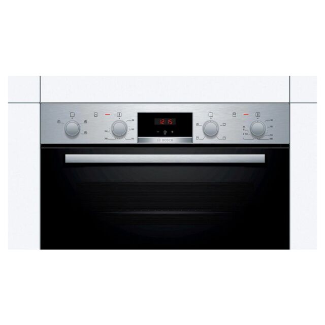 Bosch MHA133BR0B Built In Double Oven 3D Hot Air
