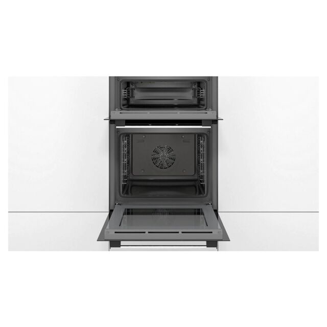 Bosch MHA133BR0B Built In Double Oven 3D Hot Air
