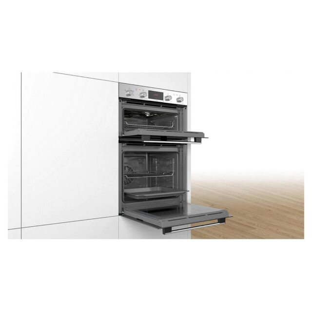 Bosch MHA133BR0B Built In Double Oven 3D Hot Air