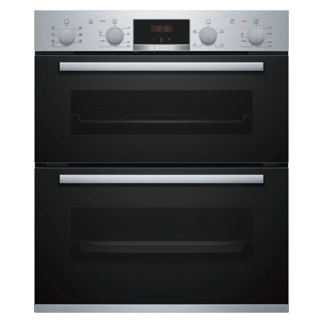 Bosch NBS533BB0B Series 4 Double Built Under Oven Black