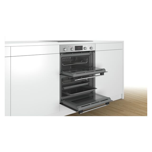 Bosch NBS533BS0B Double Built Under Oven Stainless Steel