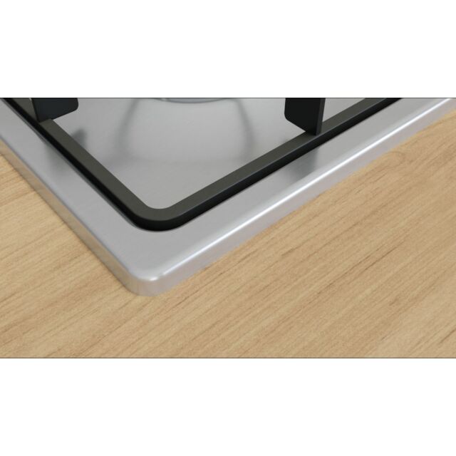Bosch PBP6B5K60 Series 2, Gas hob, 60 cm, Stainless steel