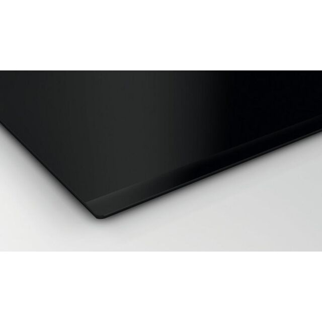 Bosch PIE631BB5E 60Cm Induction Hob Hard Wired, Touch Control, 4 Zones, Front Bevel, 7.4Kw