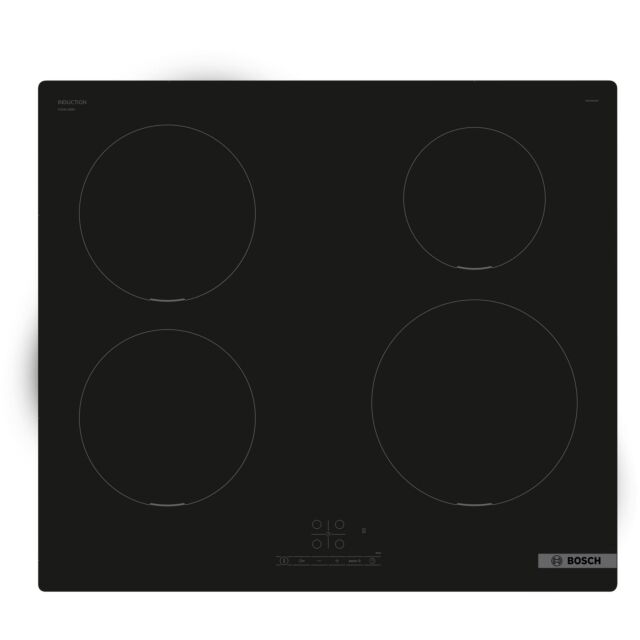 Bosch PUE611BB5E Series 4, Induction hob, 60 cm, Black