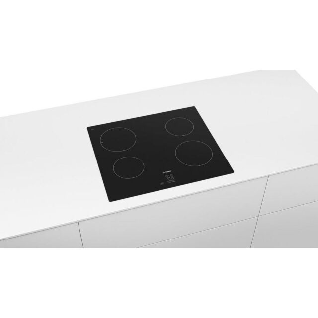 Bosch PUG61RAA5B 59.2Cm Induction Hob 13Amp - Black Plug & Play