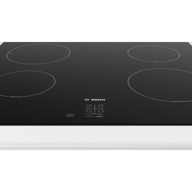 Bosch PUG61RAA5B 59.2Cm Induction Hob 13Amp - Black Plug & Play