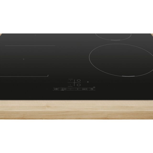 Bosch PWP611BB5B Series 4, Induction hob, 60 cm, Black Plug & Play
