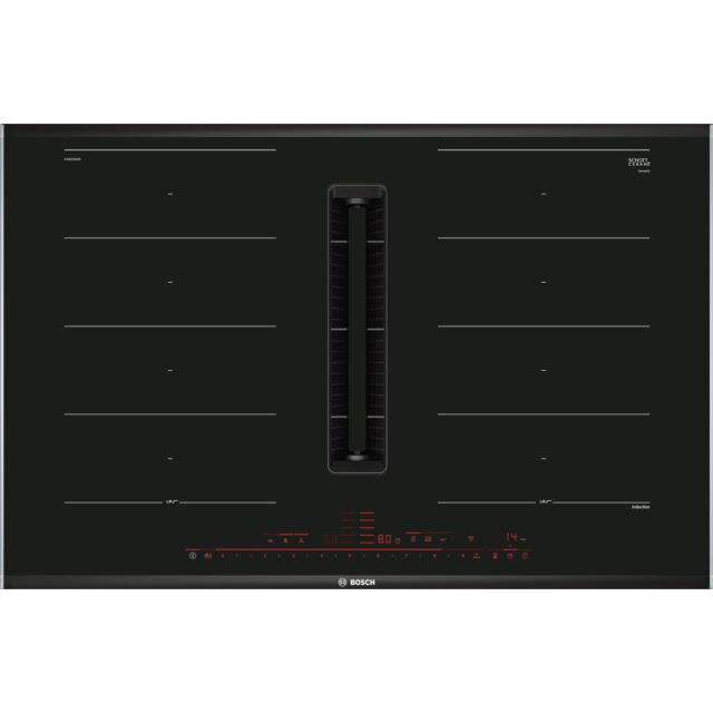 Bosch PXX875D67E Serie 8 80cm venting Induction hob - DirectSelect Premium Control - Black