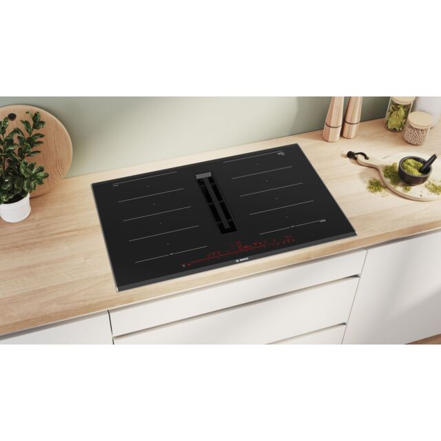 Bosch PXX875D67E Serie 8 80cm venting Induction hob - DirectSelect Premium Control - Black
