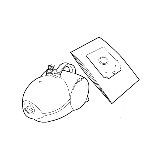 Bosch Vacuum Cleaner Paper Dust Bags (Type K) SDB303