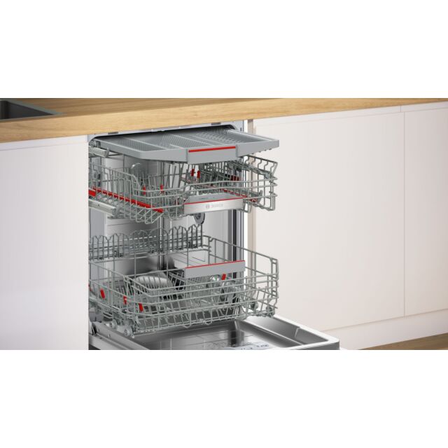 Bosch SMD6YCX01G Series 6, Fully-integrated dishwasher, 60 cm