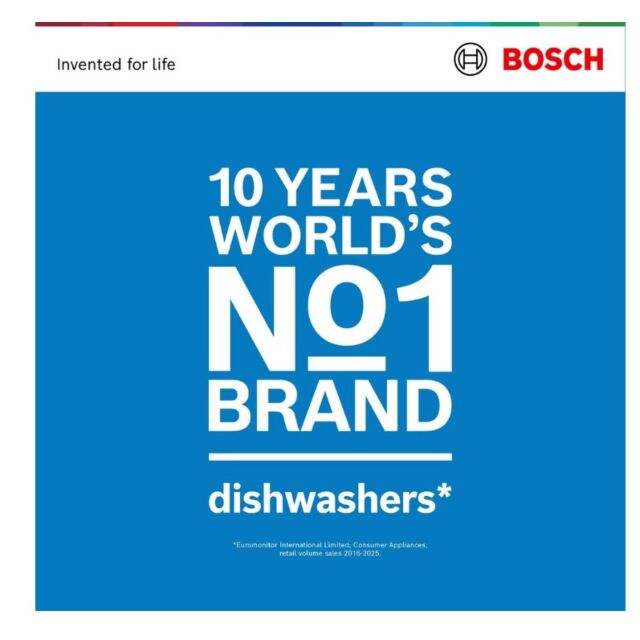 Bosch SMH4HVX14G 6 Programmes, Vario Flex Baskets, Vario Drawer, 5 Options, Info Light, 46Db, 9L, 14