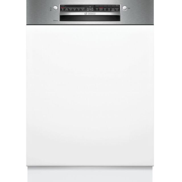 Bosch SMI2HTS06G Series 2, Semi-integrated dishwasher, 60 cm, Brushed steel