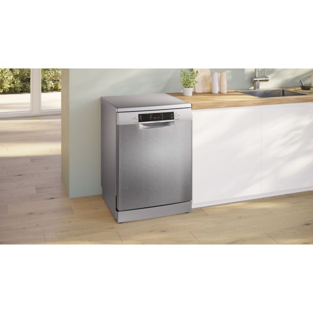 Bosch SMS26AI08G Series 2, Free-standing dishwasher, 60 cm, Brushed steel anti-fingerprint