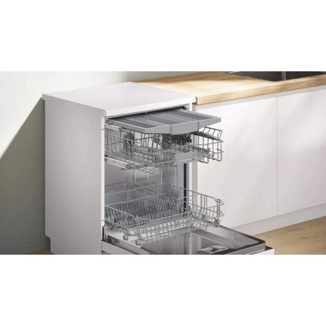 Bosch SMS2HVW67G Series 2 Freestanding Dishwasher With Cultery Tray