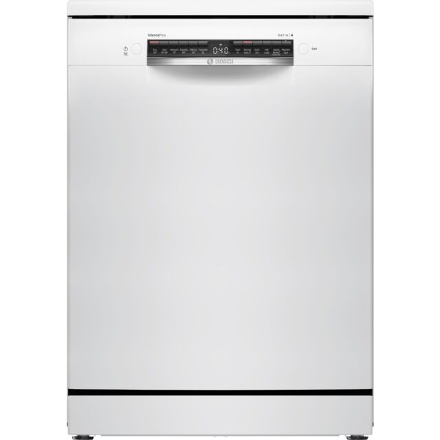 Bosch SMS4EKW06G Series 4, Free-standing dishwasher, 60 cm, White