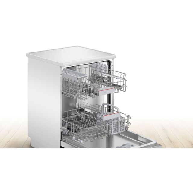 Bosch SMS4EKW06G Series 4, Free-standing dishwasher, 60 cm, White