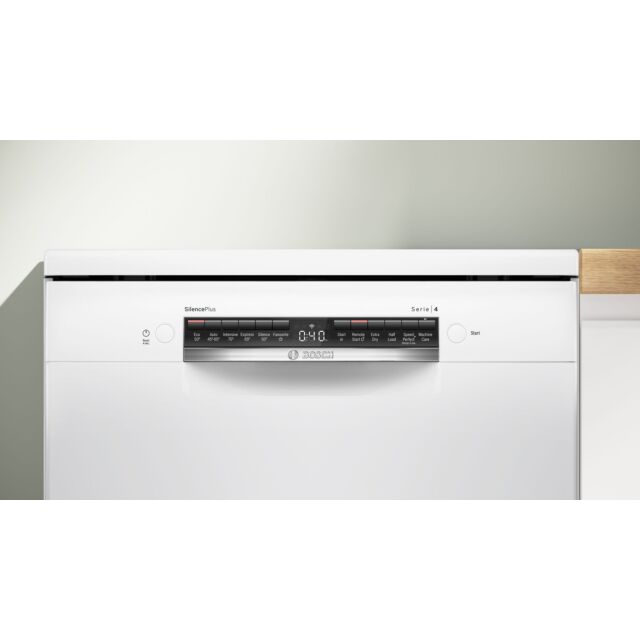 Bosch SMS4EMW06G Series 4, Free-standing dishwasher, 60 cm - White