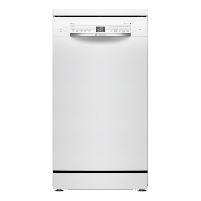 Bosch SPS2IKW01G Series 2 slimline Freestanding dishwasher - White