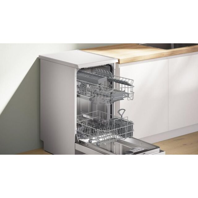 Bosch SPS2IKW01G Series 2 slimline Freestanding dishwasher - White
