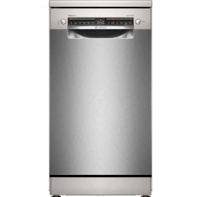 Bosch SPS4HMI14G Slimline, 6 programmes, Vario Flex baskets, Vario Drawer, 5 options, 44dB, 8.9L, 10