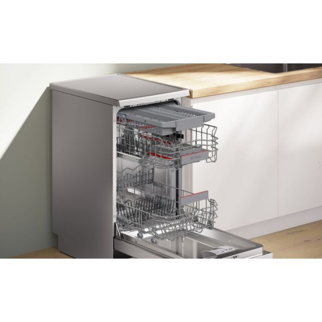 Bosch SPS4HMI14G Slimline, 6 programmes, Vario Flex baskets, Vario Drawer, 5 options, 44dB, 8.9L, 10