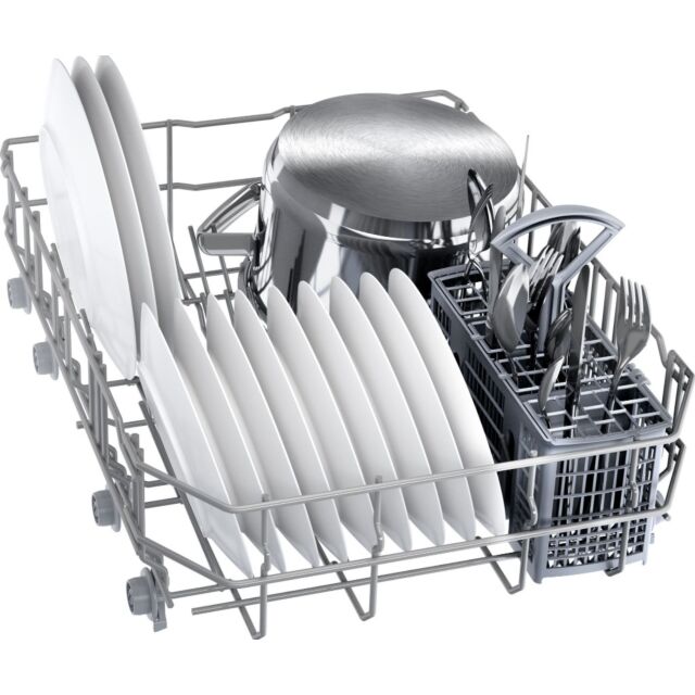 Bosch SPV2HKX02G Slimline, 5 programmes, Vario baskets, 4 options, Info Light, 3/6/9hr time delay, 4