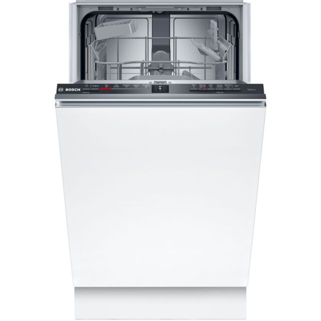 Bosch SPV2HKX42G Series 2, Fully-integrated dishwasher, 45 cm slimline- Black