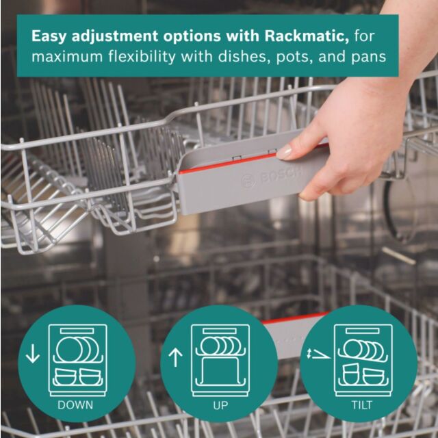 Bosch SPV4EMX17G Slimline, Efficient Dry, 6 programmes, Vario Flex baskets, Vario Drawer, 5 options,