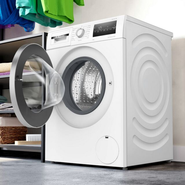 Bosch WAN28258GB Series 4, 8kg Washing Machine, 1400 Spin Front Loader - White