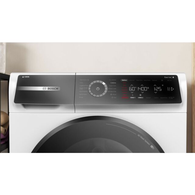 Bosch WGB256A2GB Series 8, Washing machine, i-Dos, front loader, 10 kg, max. 1400 rpm