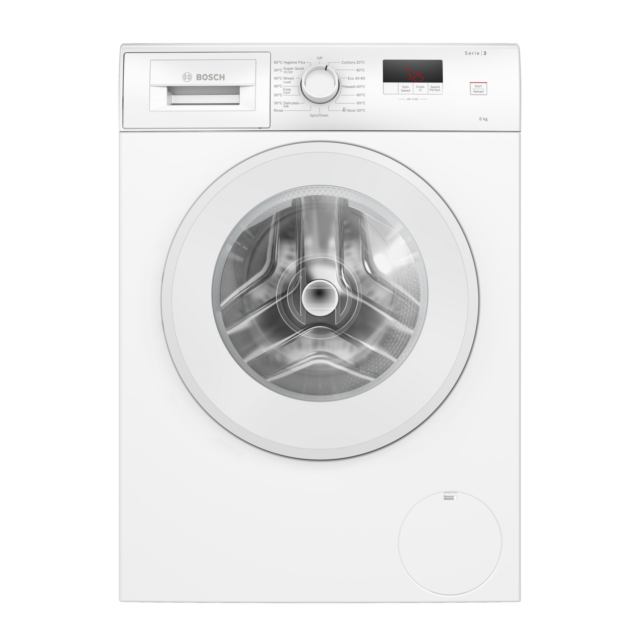 Bosch WGE03408GB Series 2, 8kg Washing machine, 1400 Spin - White