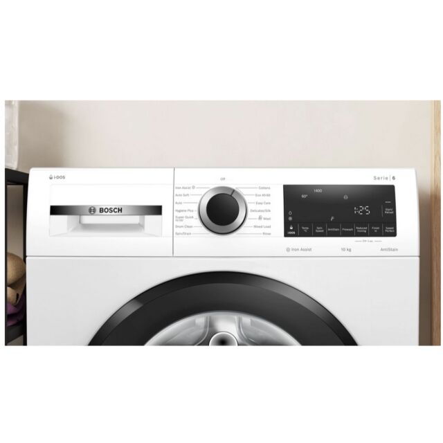 Bosch WGG254F1GB Series 6, Washing machine, i-Dos, front loader, 10 kg, max. 1400 rpm