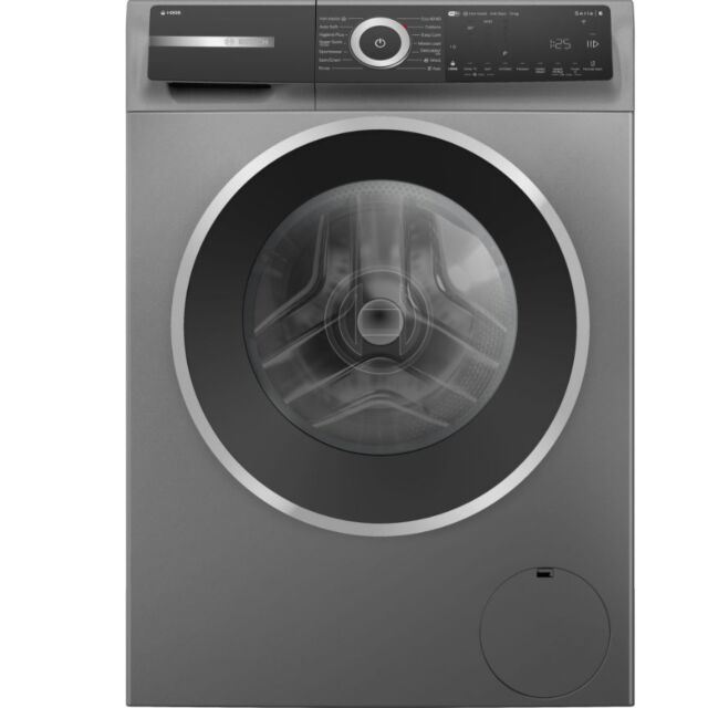 Bosch WGH254ARGB Series 6, Washing machine, front loader, 10 kg, max. 1400 rpm, i-Dos, Cast iron grey