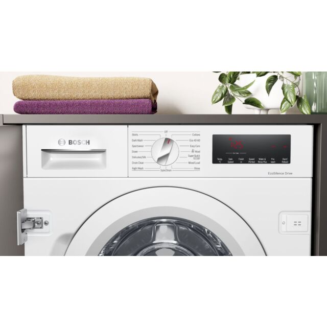 Bosch WIW28502GB Capacity 8kg, 1400rpm, TimeLight, Reload, SpeedPerfect, 24hr time delay, BLDC motor