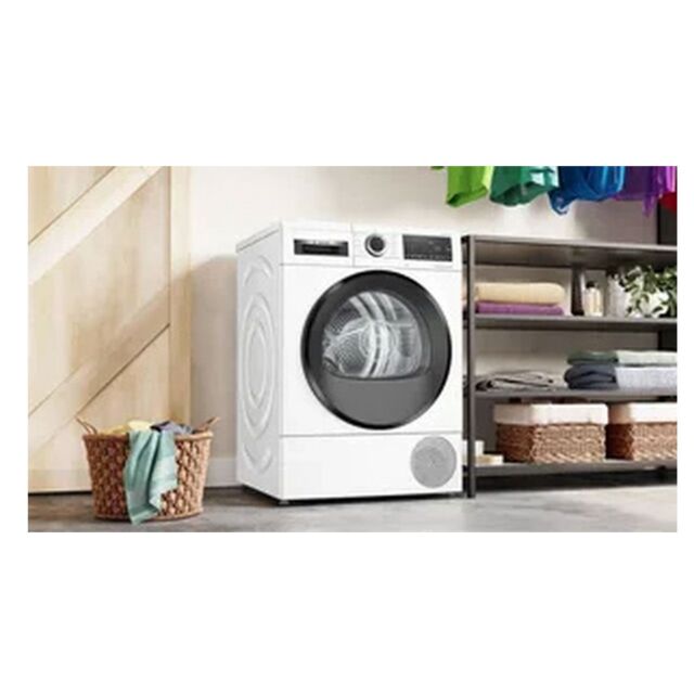 Bosch WQG24502GB 9Kg Heat Pump Tumble Dryer - White