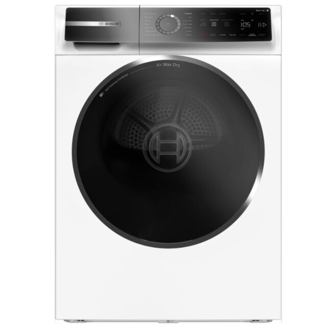 Bosch WRB247C9GB Capacity 9kg, Heat Pump dryer, AutoDry, Speed Perfect, Home Connect, Large display,